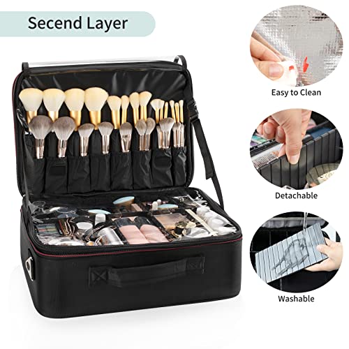 Valigetta cosmetica extra grande, organizer da
