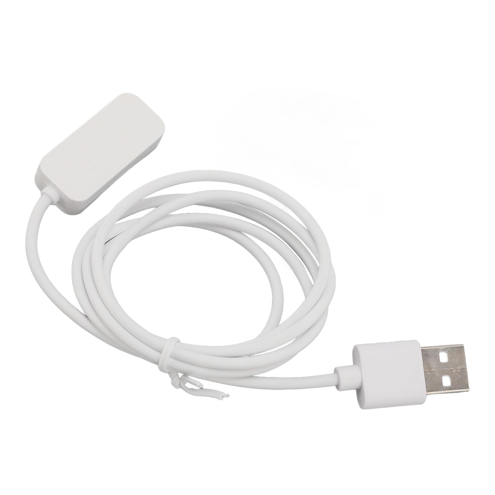 Kabel ładowarki USB do X///Zegarka do Smartwatcha, Wymienna ładowarka Kablowa USB, ładowanie Magnetyczne, 3,3 Stopy (WHITE)