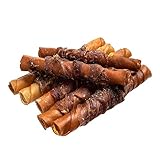 10 BONTOY Kaurollen Rinderhaut mit Ente 16cm