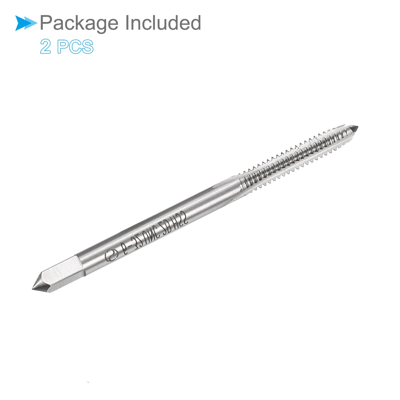 Maschio Per Filettatura 4#-40 UNC - Acciaio Rapido M42 - Per Foratura E Fresatura - Foto 6