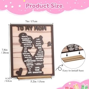 Giftsformomfromdaughterbestmomevergiftschristmasgiftsbirthdaygiftsmothersdaygiftsformombestpresentsformomsmomanddaughtergiftswoodensilhouettesignplaque Urban Country Home Decor Gifts for mom from daughter best mom ever gifts christmas gifts birthday gifts mothers day gifts for mom best presents for moms mom and daughter gifts wooden silhouette sign plaque urban country home decor