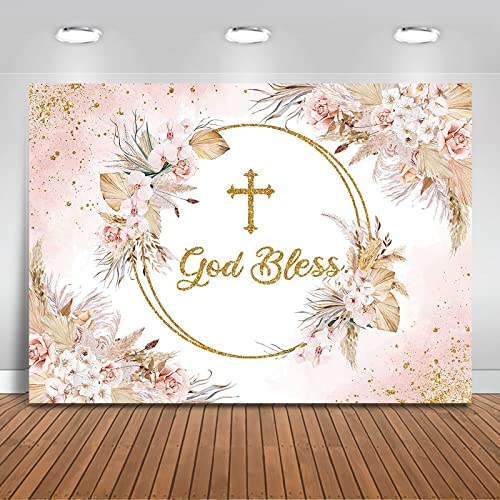 Fondo Fotográfico Boho God Bless 8x6ft Mocsicka miniatura 1