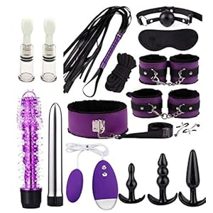 ღ 17-delige set Fun Leather Plush Game Toys Rich Gift Couple Set-C300