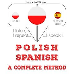 Diseño de la portada del título Polish - Spanish. A complete method