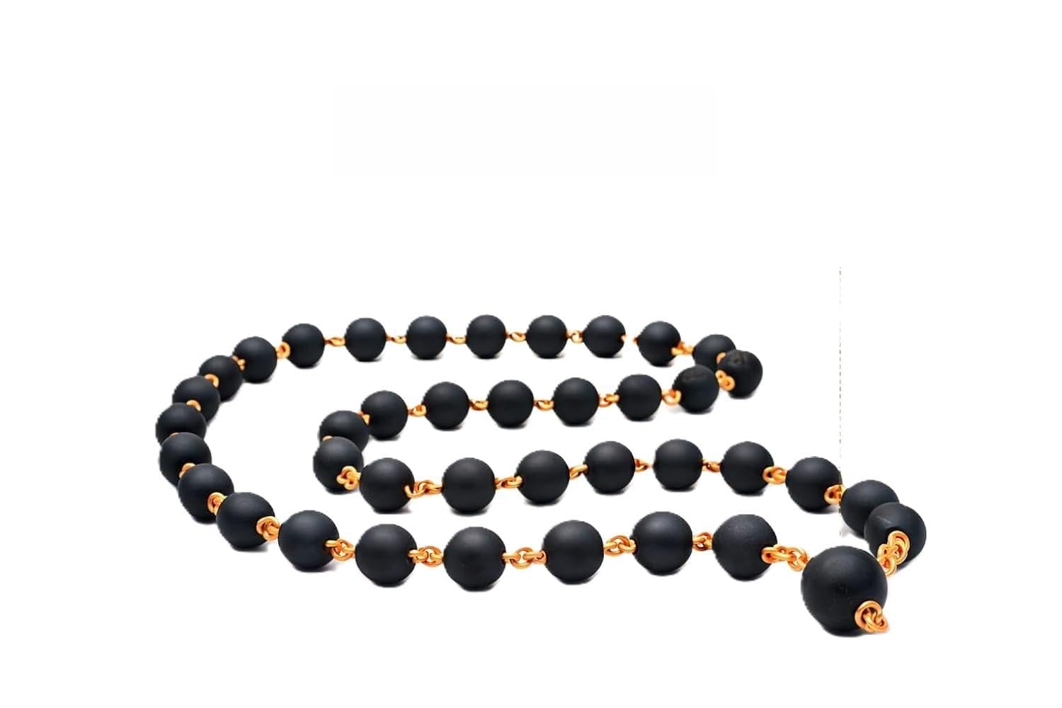 Karungali Malai Copper Original 8mm | Karungali Malai Copper 8mm 54 Beads, Ebony Wood, 1 Piece-image-43