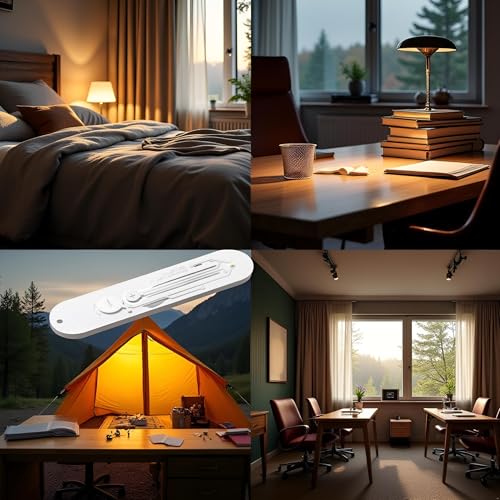 Image of LED Bookmark Light, Clip On, Portable, Novelty with 4000K Color Temperature for Business Trips, Flexible Neck, Dormitories, Classroom, Camping Portable