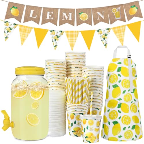 Glitopper 204 Pcs Lemonade Stand Supplies Kids...