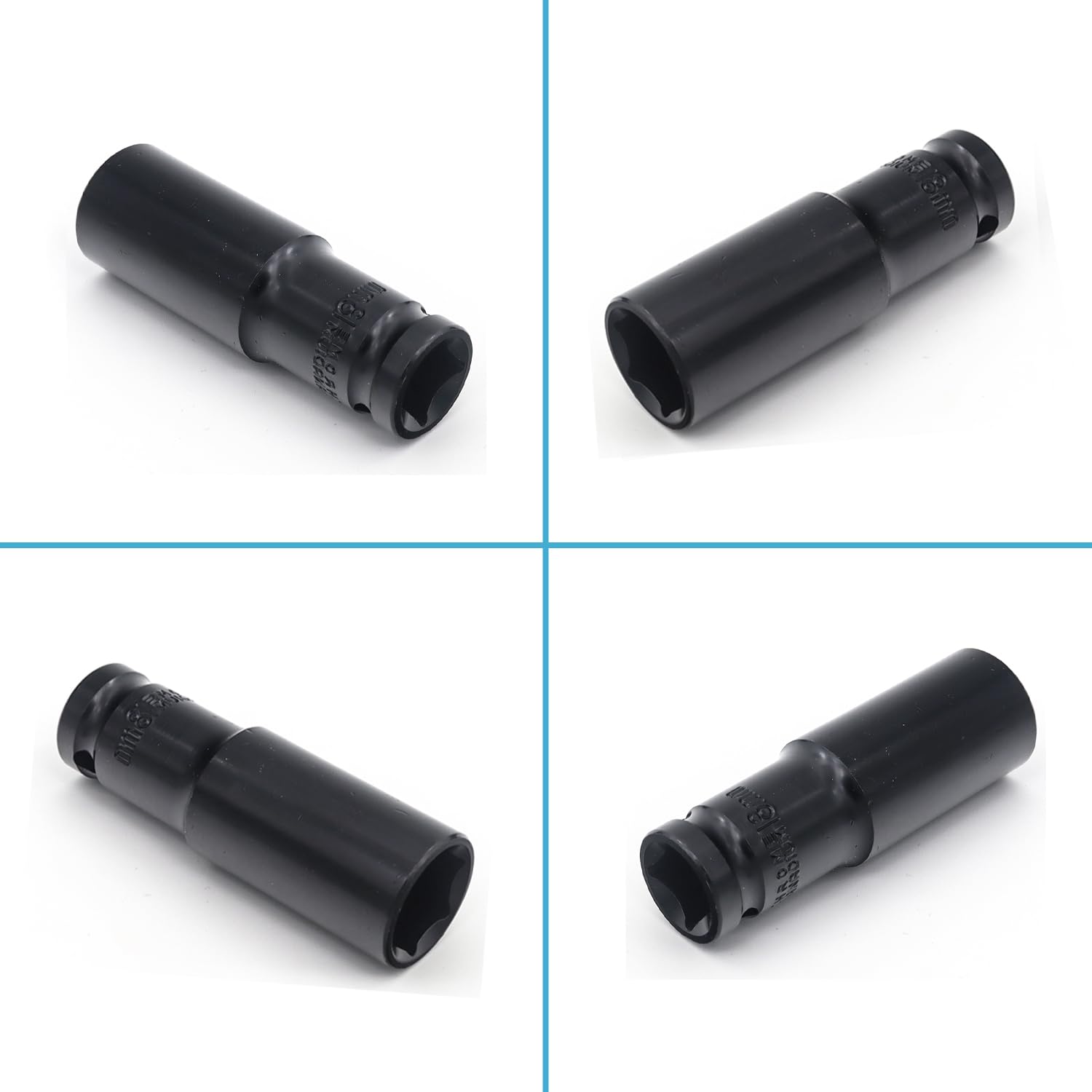 Juttzzei 1/2 Inch Drive 18mm Deep Impact Socket - Heat-Treated CR-V Steel, 78mm Length, 6-Point Metric Sizes for Car & Home Repair - Image 3