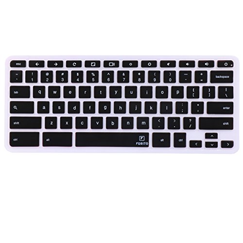 FORITO Keyboard Cover Compatible with Old Version Samsung ARM 11.6 Chromebook 3 XE303C12 US Layout (Black)