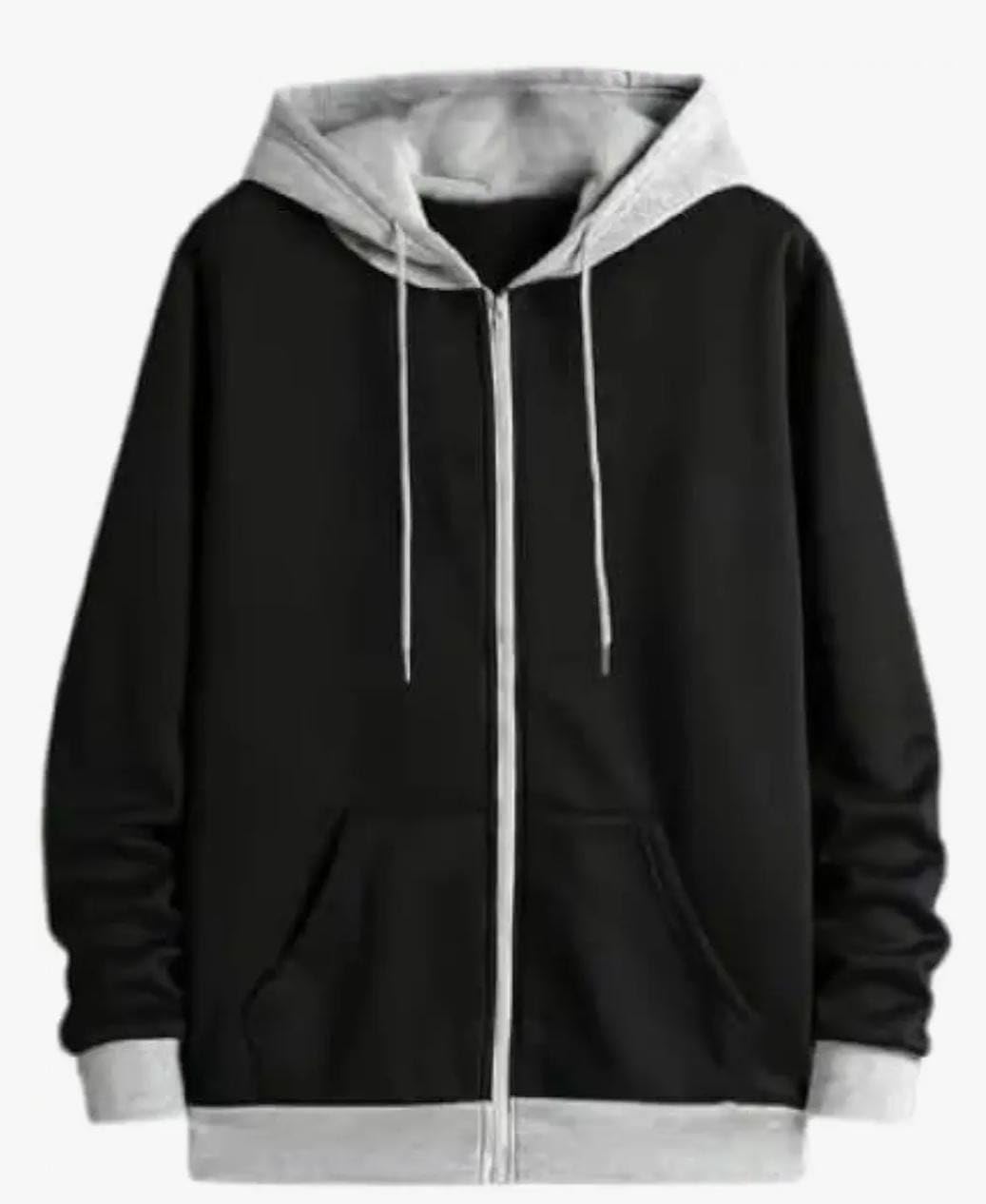 Rudra Men Cotton Blend Hoodies Winter Wear Zipper Hoodie Hooded Sweatshirt Winter Hoodies Stylish Huddy Pullover Warm Hudi daul Colour L Size-picture-41