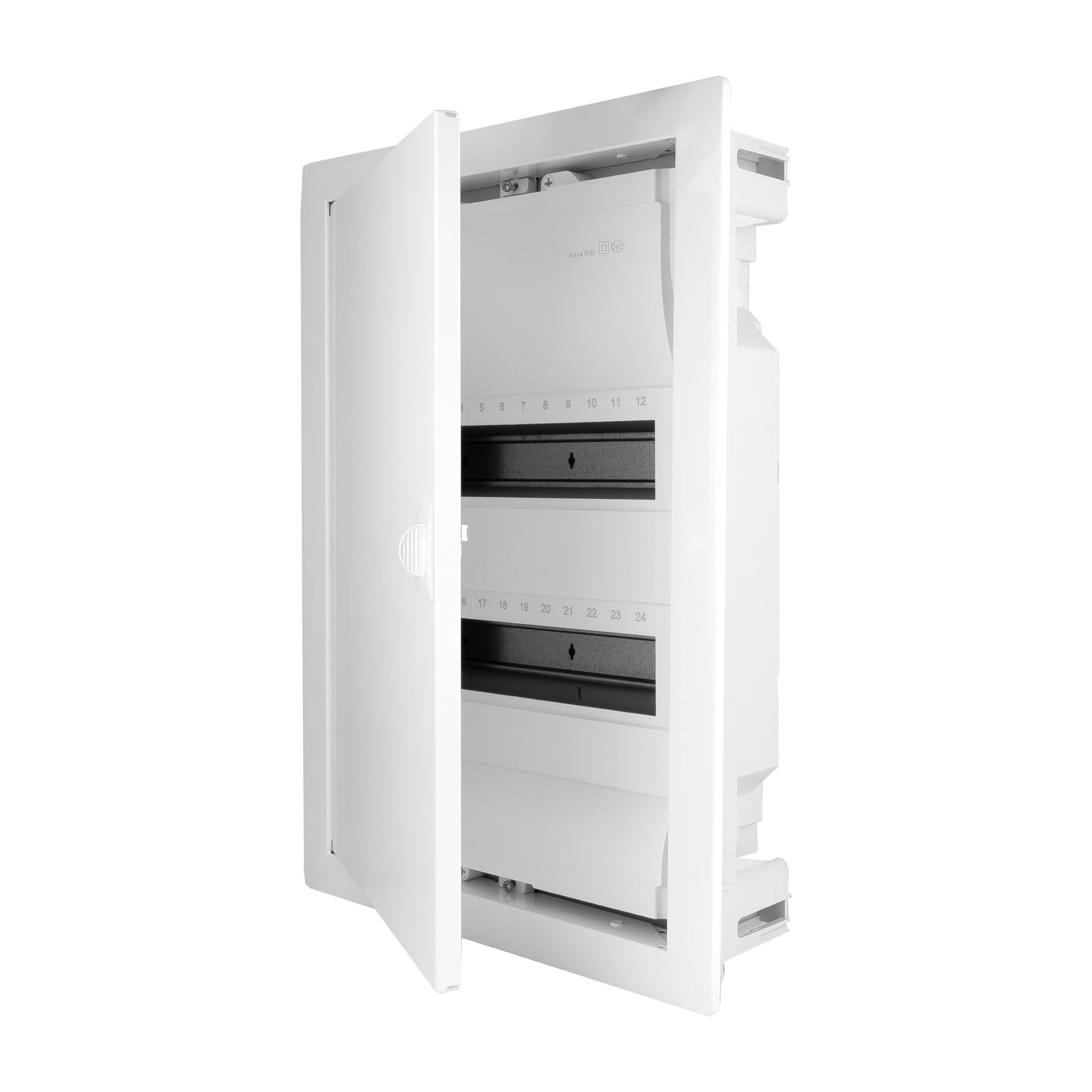 Hager Multi-Coloured Hagetivu24at Flush-Mounted Small Distribution Board 2 Rows 24Te Ip30