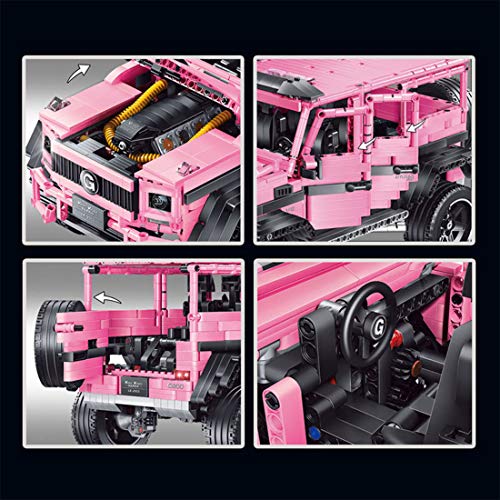 ColiCor Technic Bausteine Geländewagen Modell, 2687 Teile 1:8 Geländewage für Technic Land Rover Defender, Bausteine… – Bild 4