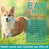 NBTREKTIE Ear Mites Treatment for Dogs & Cats - Cat Ear Mite Treatment with Aloe Vera, Kills on Contact & Soothes Itching, Vet-Recommended Formula for Pets Ear Cleaning, Fast-Acting 0.75oz Bottle #2