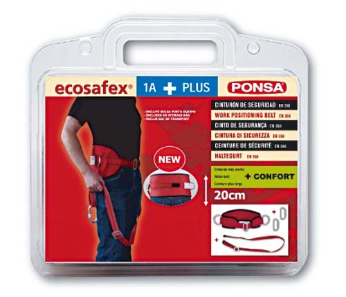 Ponsa ECO1 Cinturón de posicionamiento para Trabajos de sujeción + Elemento de sujeción Regulable. 031001001001