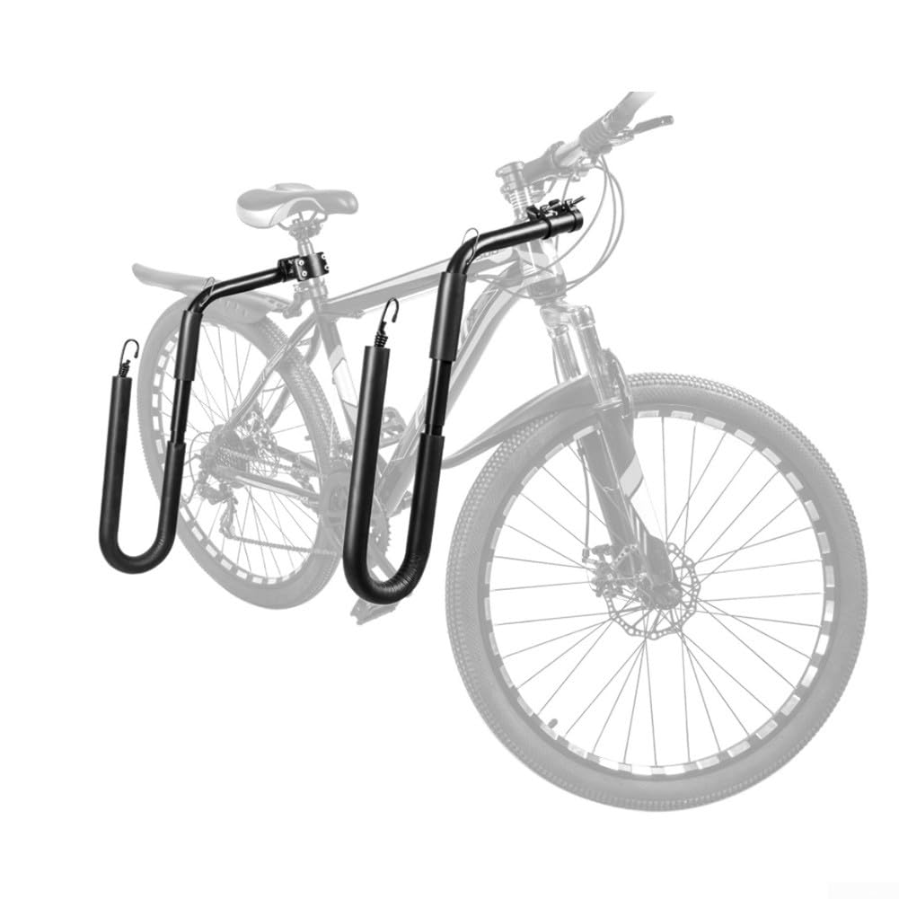 Porte-planche de surf pour vélo, porte-planche de surf portable pour vélo, longboard pour vélo