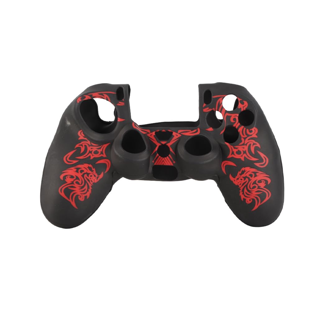 Joyzan Funda Controlador PS4, Piel Cubierta Suave Goma Silicona Protectora Agarre Antideslizante Gamepad Inalambrico PS4 Protectore Mando Sony Caja Anti Slip Skin Grip Protector Cover Case