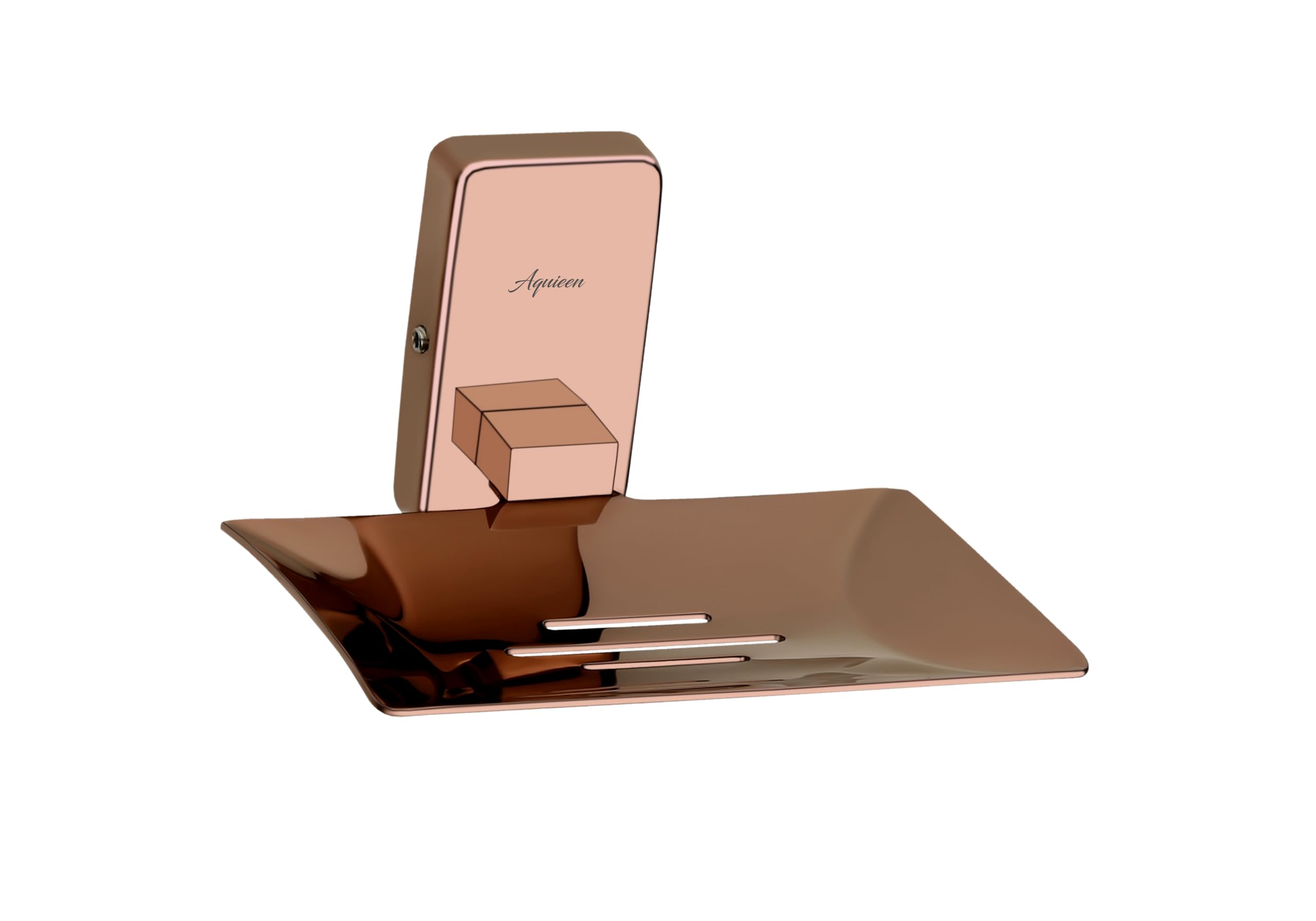 Aquieen Luxury Series Wall Mounted Soap Dish Compel (Grade AISI SS 304) (Rose Gold) (B08D3LBLVN) Amazon Price History, Amazon Price Tracker