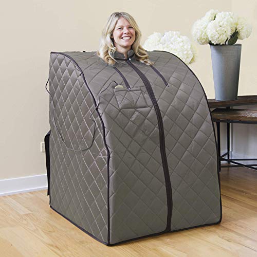 Radiant Saunas Rejuvinator Portable Personal Sauna with FAR Infrared Carbon Panels, Heated Floor