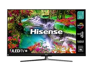HISENSE 65U8QFTUK Quantum Series 1000-nit 65-inch 4K UHD HDR Smart TV with Freeview play, and Alexa Built-in (2020 series), Operating System VIDAA