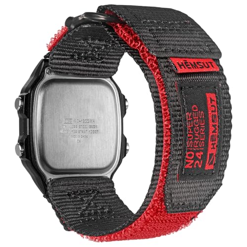Bracelet 18mm nylon respirant pour Casio sangle séchage rapide
