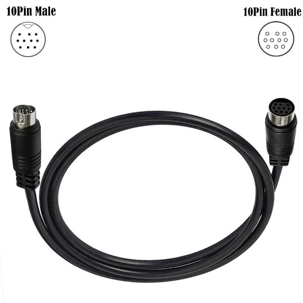 Amazon | Traovien Mini DIN 10ピン延長ケーブル、Mini-DIN 10ピン