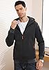 CTU Mens Hoodies Sweatshirts Jackets Long Sleeve Fleece Zip Up Hoodies for Men Black XXL #3
