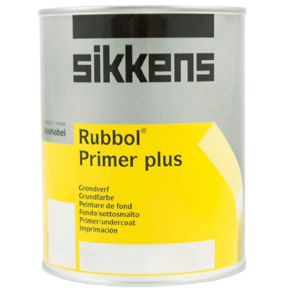 Sikkens Rubbol Primer Plus Paint - 5 Litre - White