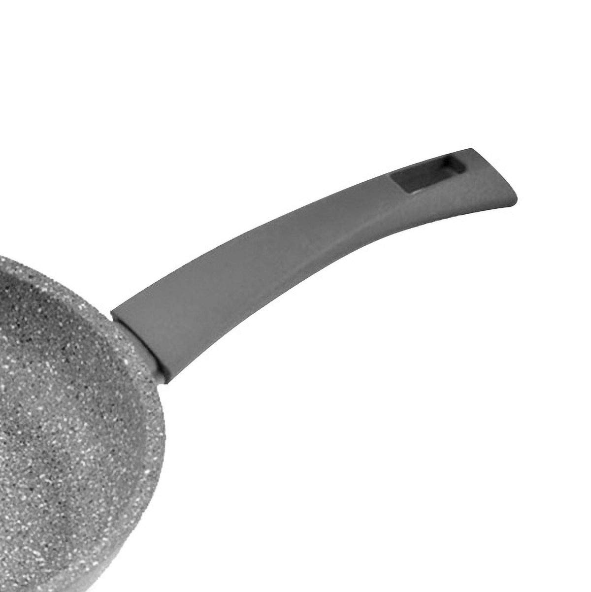 Zanetti DURAPIETRA Antihaft-Pfanne – Für Alle Herde Inkl. Induktion, 24 Cm, Soft-Touch-Griff