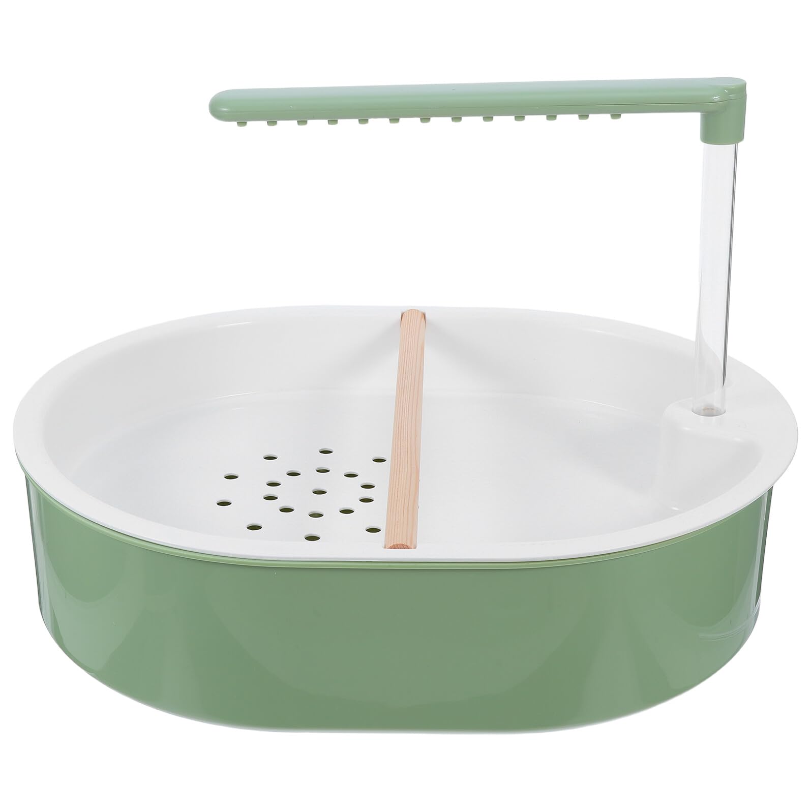 Vasca da Bagno per Calopsitte Ciotola per Il Bagno dei Pappagalli Ciotola per La Doccia degli Uccelli Vasca per Pappagalli