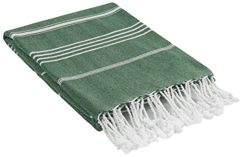 Cacala Pestemal Turkish Bath Towels 37x70%100 Cotton ArmyGreen