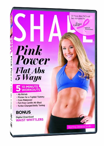 Flat Abs 5 Ways Shape Pink Power DVD con cinco rutinas quemagrasas 2