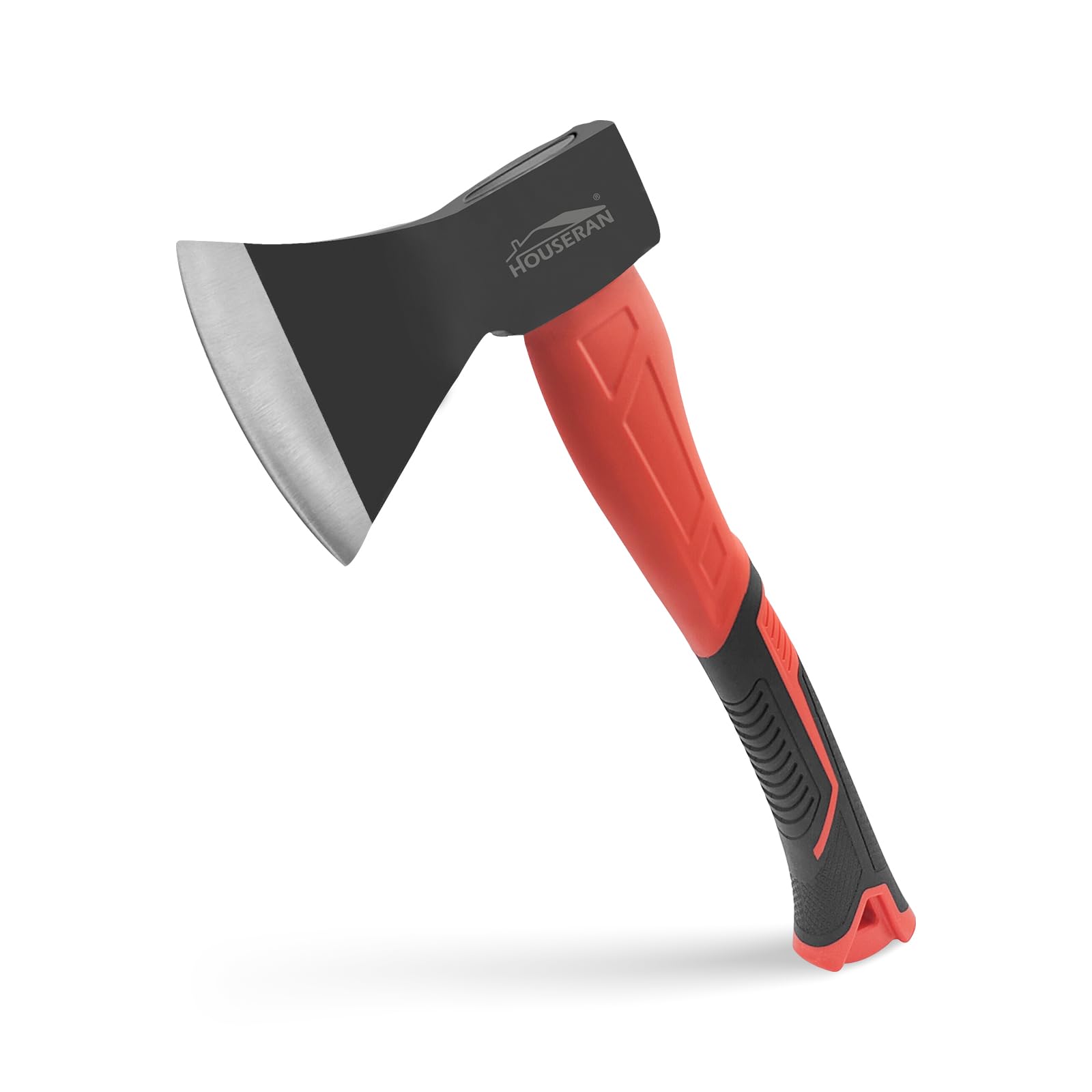 Camping Axe - 14" Wood Axe for Splitting Firewood, Non-Slip Handle, Ideal for Camping and Woodworking
