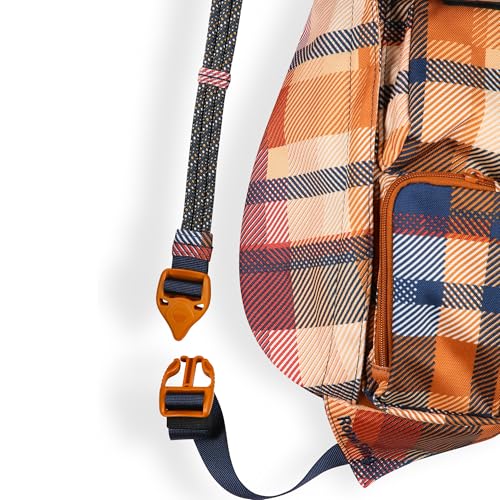 Image of KAVU Mini Rope Sling Pack with Adjustable Rope Shoulder Strap, Cabin Plaid