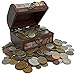IMPACTO COLECCIONABLES Monedas Antiguas - Monedas Coleccion Monedas del Mundo - Cofre del Tesoro 1Kg Monedas para Coleccionistas - Inspeccionadas por Expertos