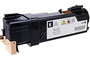 Xerox 106R01455 Black High Capacity Toner Cartridge for Phaser 6128 Printers