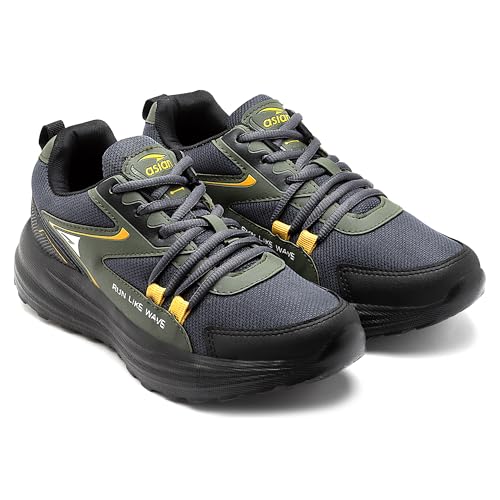 Image of ASIAN Men ORBIT-05 'Stylish Casual Mid Top Sneaker and Trendy Shoes with Laces for Men & Boys