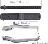 Vista 3 de CR-V Single Hook Two Claws Puller Separate Lifting Device.TAO+ Stores Offer 6 Different Sizes of 2 jaw Puller for You to Choose to Deal with