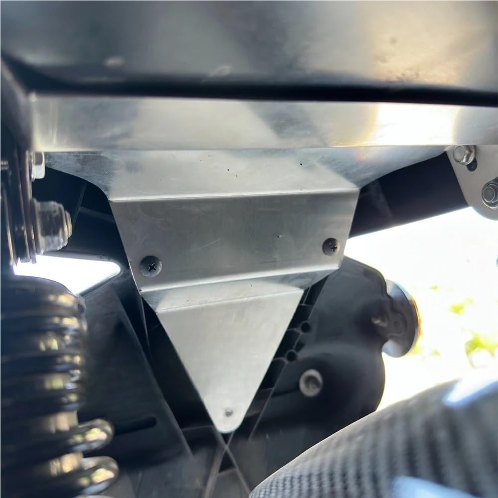 Portatarga Staffa di supporto triangolo rinforzo targa accessori moto adatta per XMAX 300 2023 2024 2025