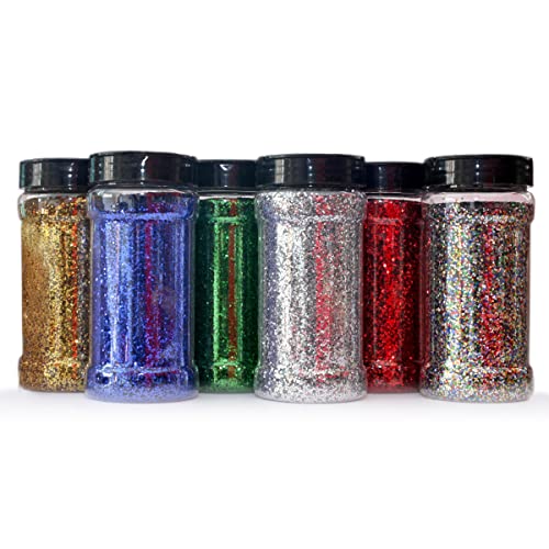 Glitterexpress 040MU250 040hexagonale Glitzerflocken, mehrfarbig, 1 mm Cover