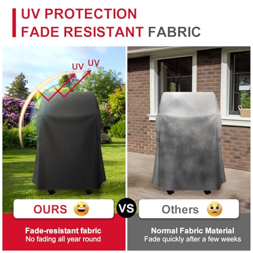 Housse de barbecue 76cm pour Weber série 210 bâche imperméable gaz - 6