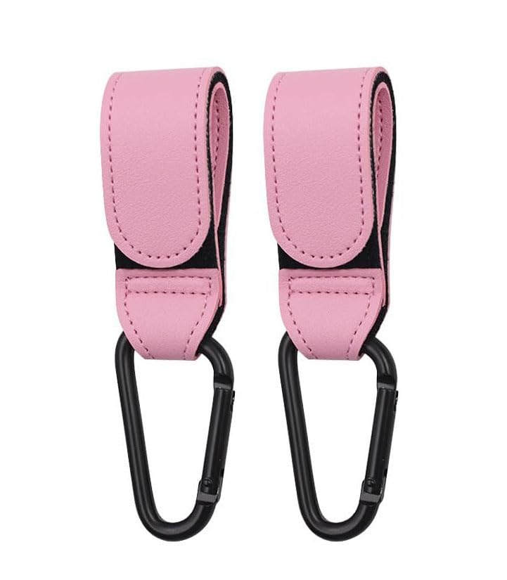 Shabany Hook 2 pieces universal fit, Deep pink