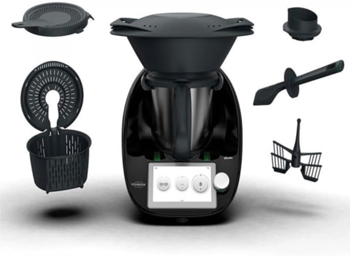 Bimby Vorwerk TM6 Robot da Cucina Nero Sparkling Garanzia 2 Anni