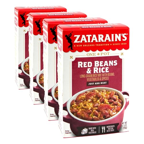 Zatarain's Red Beans & Rice, 8 oz (Pack of 4)