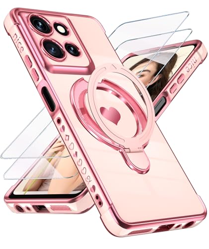Liufcx Cute Phone Case for Motorola Moto G Power 5G 2025/2026 - Pink