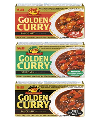  S&B - Lot de 3 préparation curry japonais: Dou...