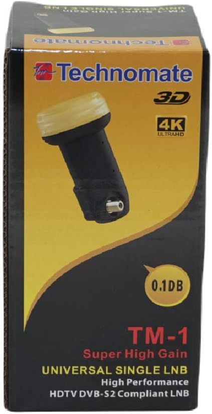 TM-1 0.1 dB Universal Single Super High Gain LNB