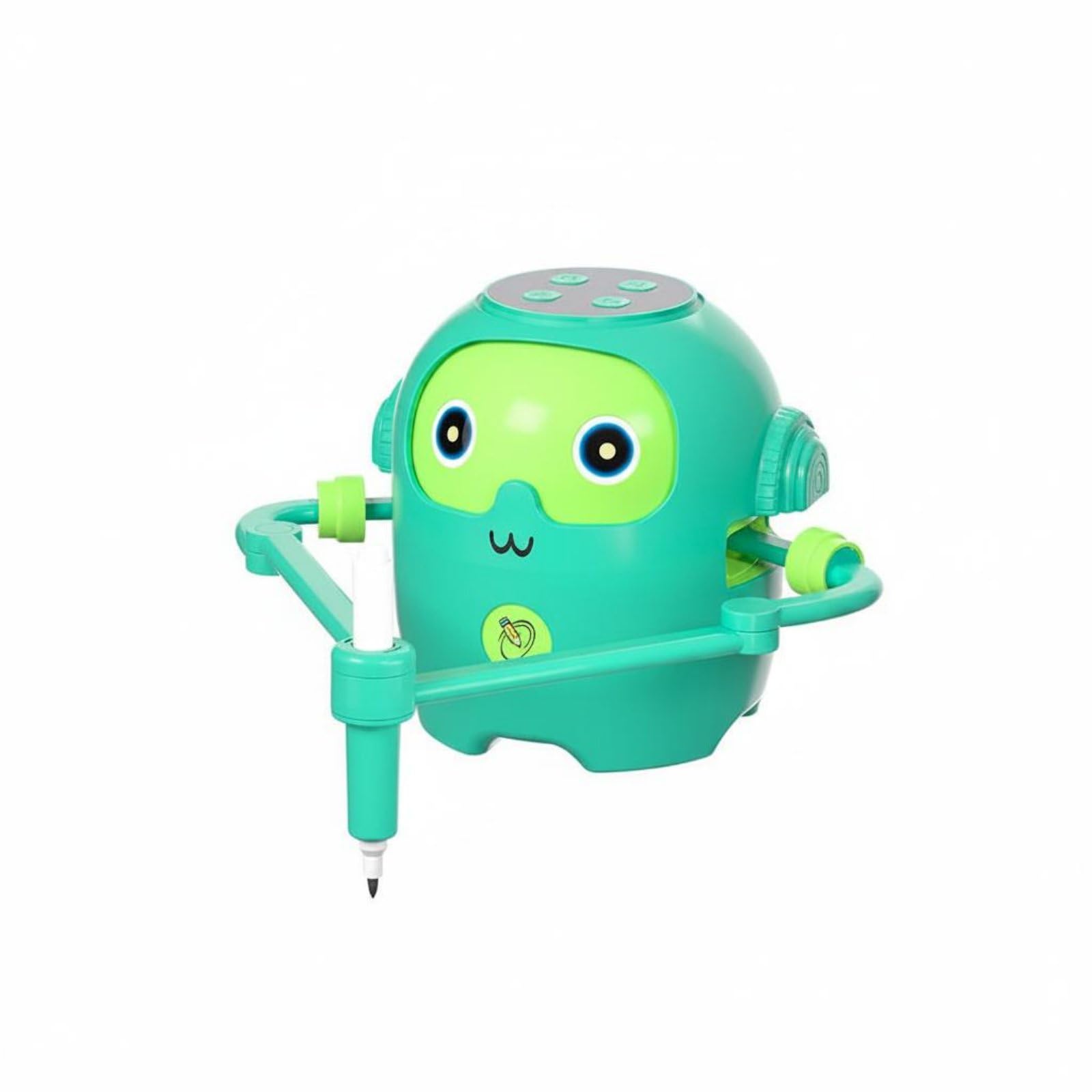Scan and Draw Robot Early Education Automatic Drawing Robot Smart Scanning Educational Drawing Machine for Children, Toddlers, Preschool, Classroom, Green-image-16