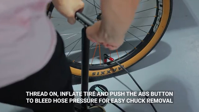 Amazon.com: LEZYNE ABS-1 Pro High-Pressure Bike Floor Pump Chuck