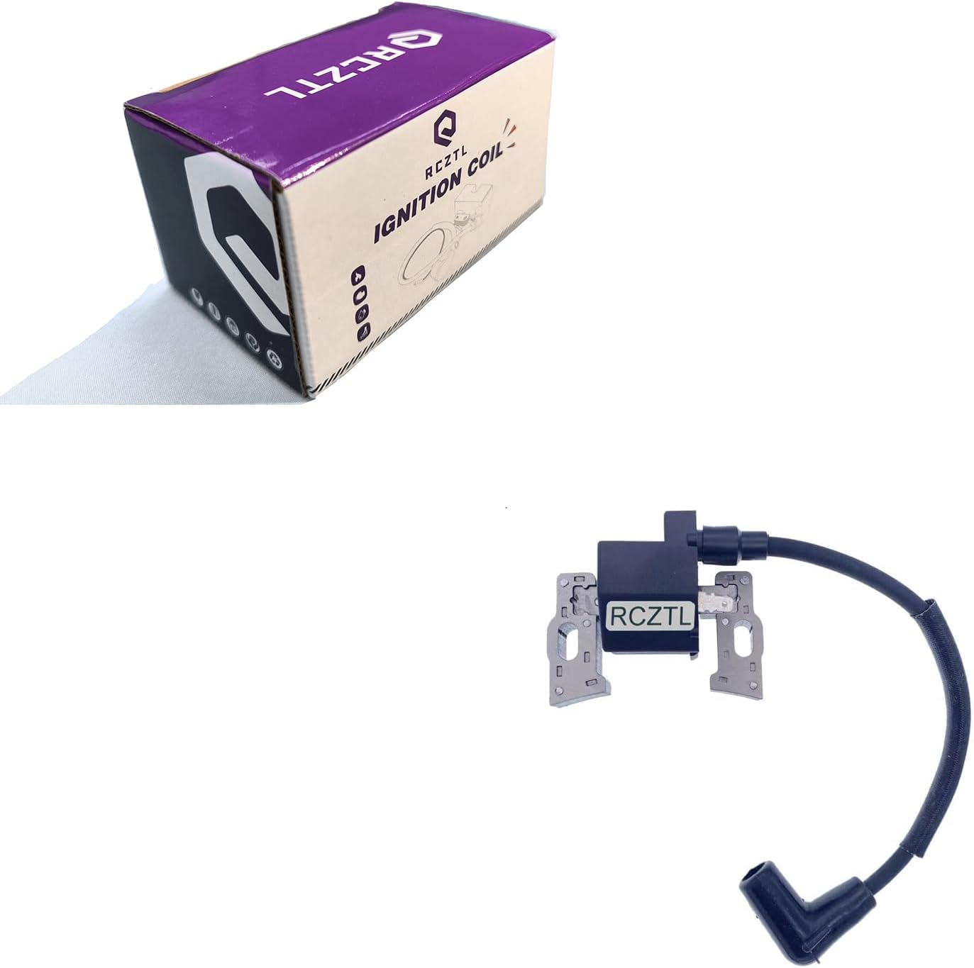 ignition Coil Fit For HONDA TORO GCV520 GCV530 GXV530 V Twin, Replace 30550-Z0A-033#2