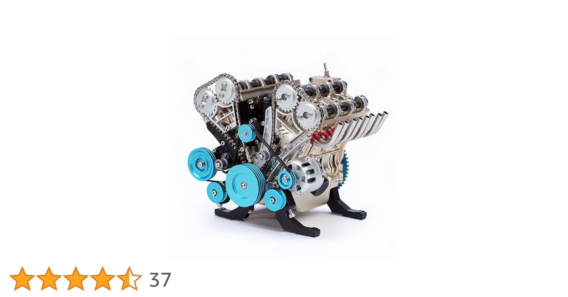TECHING Mini V8 Zestaw modelarski silnika z mechanicznym